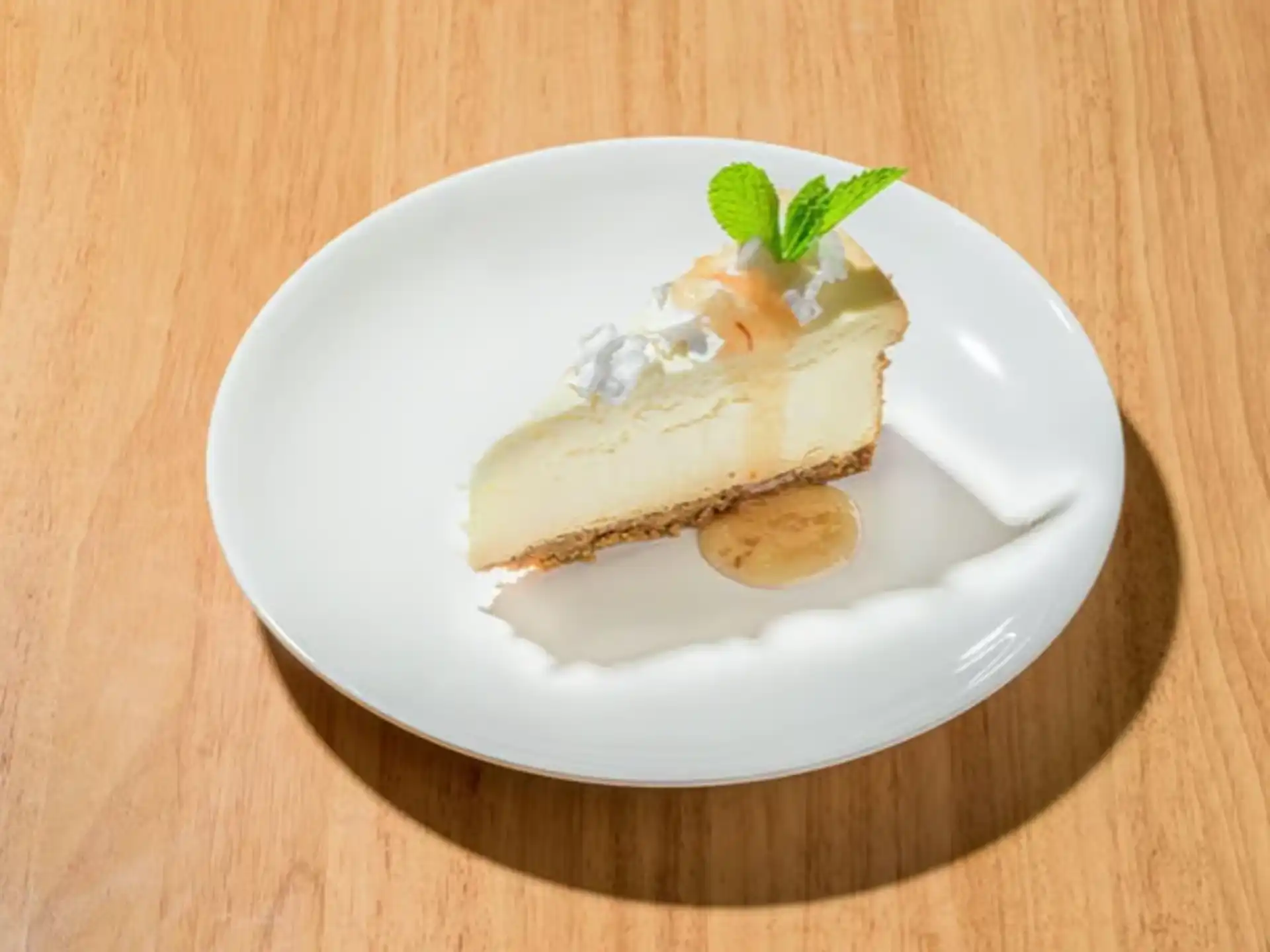 Ugly Dumpling NY Style Cheesecake — creamy New York cheesecake with graham cracker crust